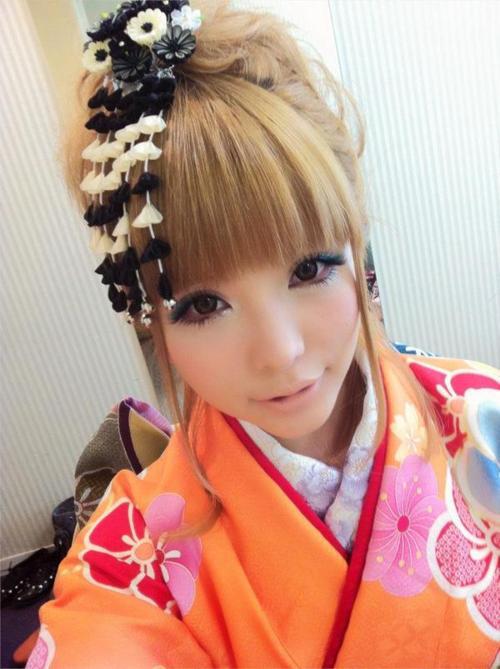 japanese kimono hair