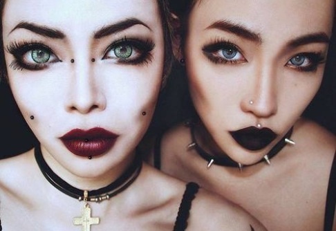 Image result for vampire look